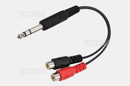 KABEL JACK 3,5-2xCINCH V/Z 2M